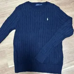 ラルフローレンケーブルニット