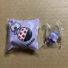 くら寿司　BT21 MANG オリジナルフィギュア　クッションチャーム