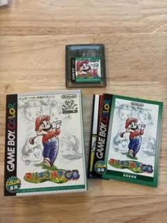 ゲームボーイ マリオゴルフGB 箱説明書つき