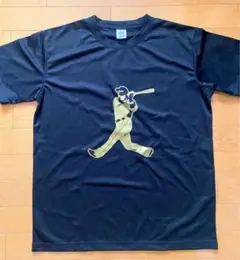 元日本ハムファイターズ中田翔6 野球 Tシャツ 黒