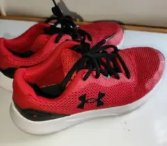 UNDER ARMOUR スニーカー 23.5cm レッドのサムネイル