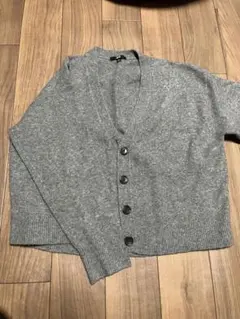 UNIQLO グレー 長袖カーディガン XL
