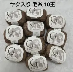 リッチモア ゲルティ ヤク入り毛糸 10玉セット