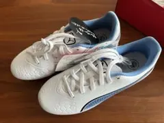 【新品】プーマ キングマッチHGスパイク　21.5 ㎝　白　サッカー　ラグビー