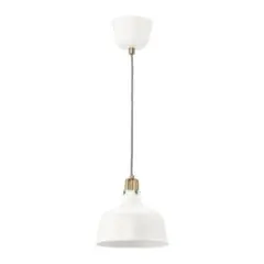 IKEA RANARP ラーナルプ ペンダントランプ オフホワイト 23cmのサムネイル