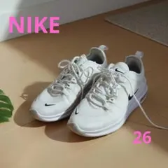 ​人気Nike AIR MAX 白 26cm 箱無し 即購入OK！