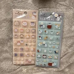 ちいかわタイルシール　2枚セット