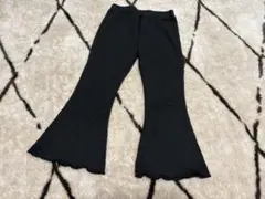 専用！未使用 ブーツカット パンツ 黒