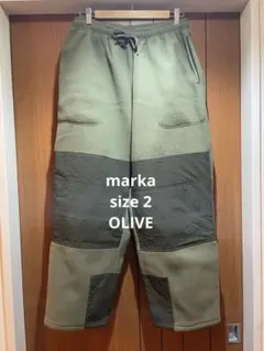 marka size 2 Olive MILITARY FLEECE PANTSのサムネイル