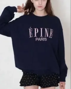 ÉPINE PARIS ネイビー スウェット