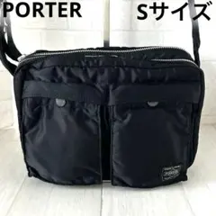 ポーター タンカー ショルダーバッグ S 2層 ブラック porter