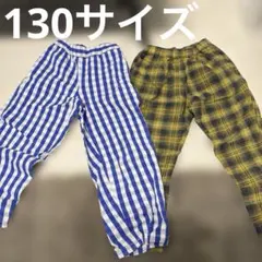 チェックパンツ　２点セット　ブリーズ