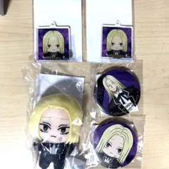 サカモトデイズ セガラッキーくじ 神々廻 ぬいぐるみ 缶バッジ