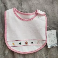 【新品未使用】　ファミリア スタイ ピンク　familiar　よだれかけ