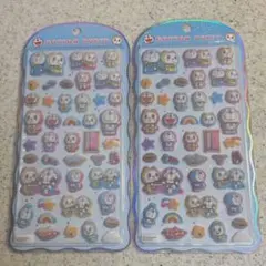 S*o様 コットンパフィー シール　アイムドラえもん　2シートセット　クラックス