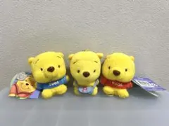 プーさん マスコット キーホルダー3体セット※バラ売り不可