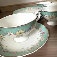 ナルミ　フローラルブティック　カップ&ソーサー　6客セット