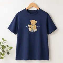 Karl Helmut カールヘルム テディベア くま柄 Tシャツ ピンクハウスのサムネイル