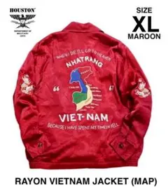 人気商品＊HOUSTON 51471 レーヨンジャケット ベトジャン XLのサムネイル
