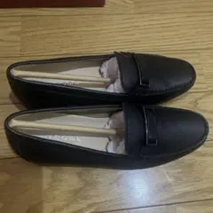 REGAL F72Kフラットシューズ　新品未使用　黒　リーガル　22.5