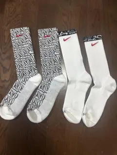 【未使用】NIKE ナイキソックス　2セット　25.0-27.0センチ