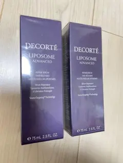 新品コスメデコルテ リポソーム アドバンスト リペアセラム 75ml 2点セット
