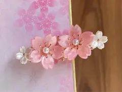 【#401】【新色】桜のヘアクリップ