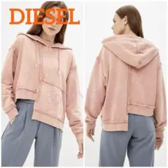 DIESEL パーカー プルオーバー パッチワーク
