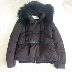 ブラウン ダウンジャケット