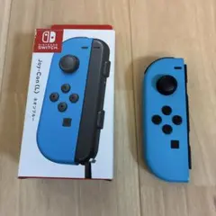 ジャンク　SW Joy-Con(L)ネオンブルー