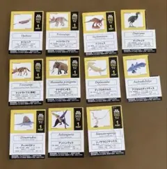 UHA味覚糖チョコラザウルス　　 シールのみ　　10点セット　　　 一部点数なし