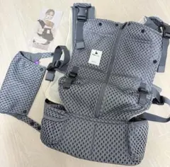 べべスワン 抱っこ紐 シルバーグレー - メルカリ