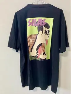 サイラス 写楽 KISS風 バックプリント Tシャツ XL 黒 ビッグサイズ
