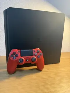 PlayStation 4 Slim 500GB 赤コントローラー