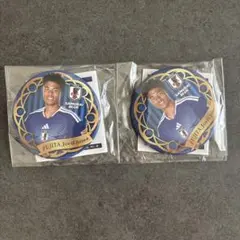 ＊藤田譲瑠チマ＊サッカー日本代表 缶バッジ ２個セット