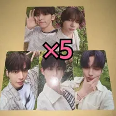 TXT トレカ 誓い 会場限定 日本限定 ラキドロ 5種コンプ ×5