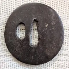 刀装具 縁 鉄地 象嵌 骨董 日本刀 侍 十字架 - メルカリ
