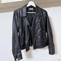 freenature フェイクレザー ライダースジャケット