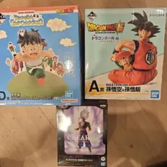一番くじドラゴンボールEX A賞 孫悟空&孫悟飯フィギュア D賞のサムネイル