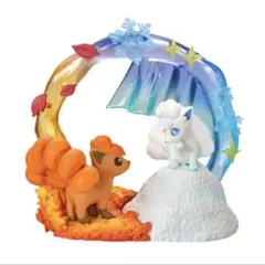 ロコン・アローラロコン ポケモン リーメントフィギュア きらめきの瞬間　No.①