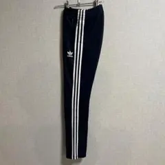アディダスオリジナルス　トラックパンツ　ネイビー　ジャージ　トレフォイル　ズボン