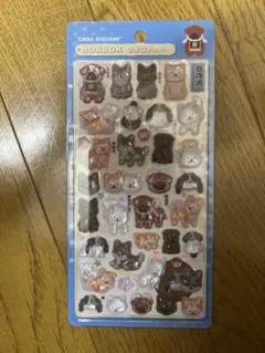 正規品 BONBON DROPシール　和柄　犬