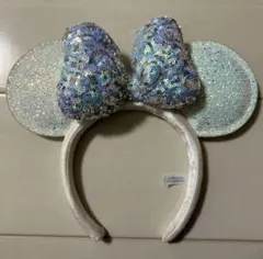 ディズニー　カチューシャ　ミニー　ホワイト　白　20周年　ディズニーシー