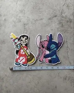 アイロンワッペン☆リロ＆スティッチ