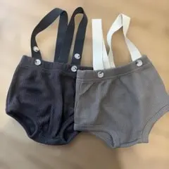OPENYOURMIND サスペンダー付きブルマ 2枚セット