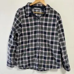 Lee RIDERS リーライダース フリースシャツ チェック柄 XL 大きめのサムネイル