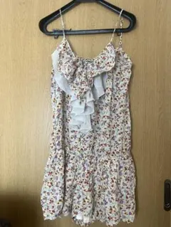 【最終値下げ】Allamanda♡花柄キャミオールインワン　キュロットパンツ