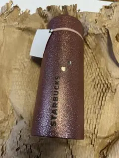 スターバックス　ステンレスボトル　グリッターピンク　新品未使用