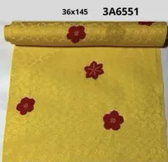 3A-6551着物はぎれ　和柄　和布　正絹　　36x145