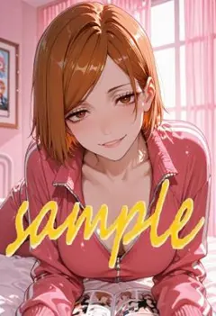 【G-005】オリジナルイラスト　A4 ポスター　☆　アニメ　かわいい